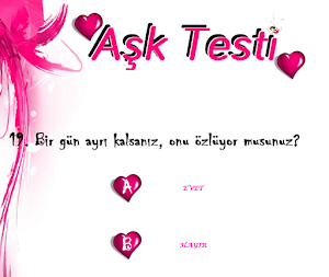 Aşk-Sevgi Testi Screenshot 1