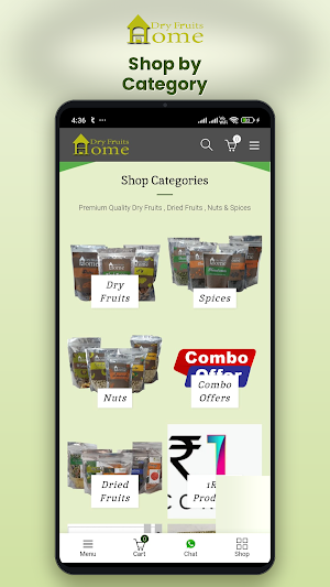 DRY FRUITS HOME ONLINE Screenshot 0