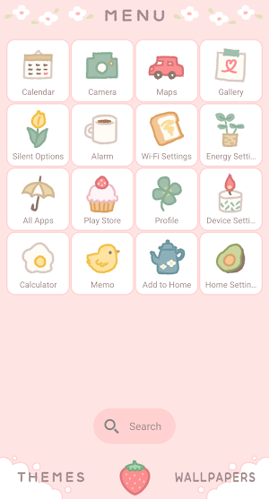 Strawberry Shortcake Theme Screenshot 2