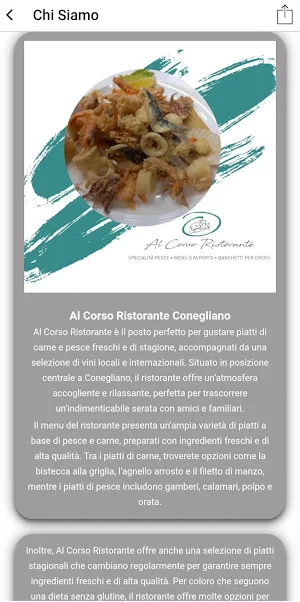 Al Corso Ristorante APP Screenshot 2