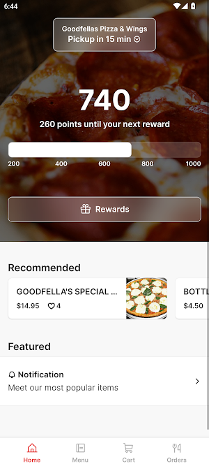 Goodfellas Pizza & Wings ATL Screenshot 0
