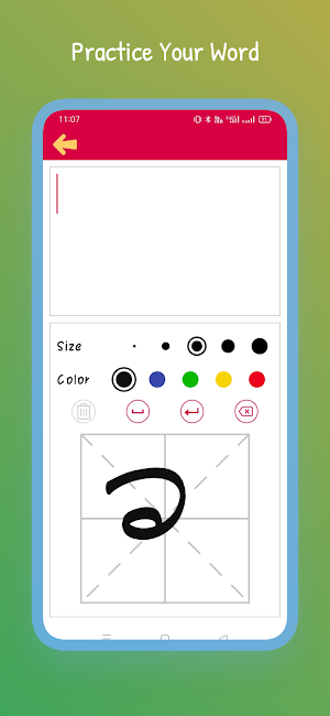 Burmese Alphabet Writing Screenshot 3