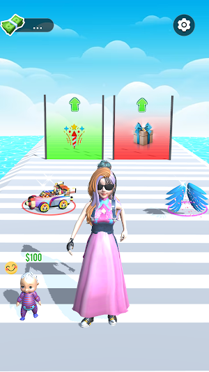 Good or Bad Mom: Mom Run Games Screenshot 2