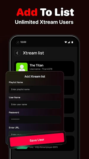 StreamX IPTV - Smart Player Screenshot 3