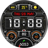 Civinic Digital Watch Face