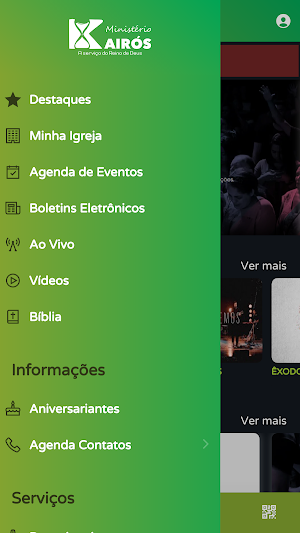 Ministério Kairós Screenshot 2