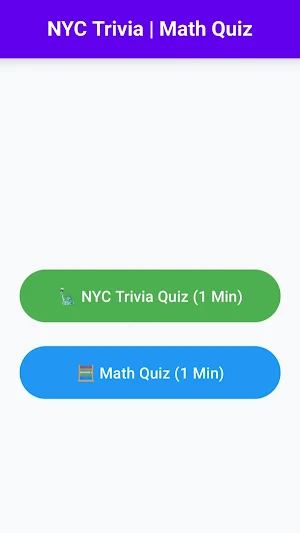 NYC Trivia & Math Quiz: 1 Min Screenshot 1