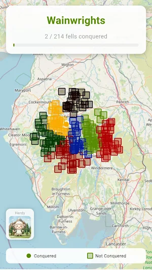 Lake District Wainwrights Screenshot 0