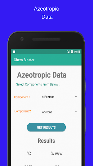 Chemical Engineering Tools - Chem Blaster Screenshot 3