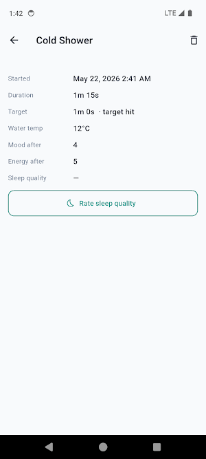 IcePlunge: Cold Shower Timer Screenshot 3