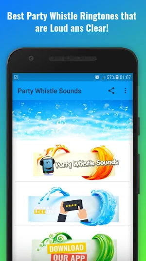 Party Whistle Sounds Screenshot 0