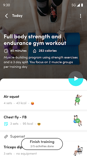 Health & Fitness Studio Screenshot 2