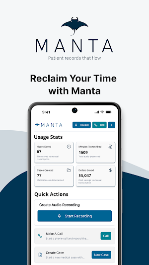 Manta Mobile Screenshot 0