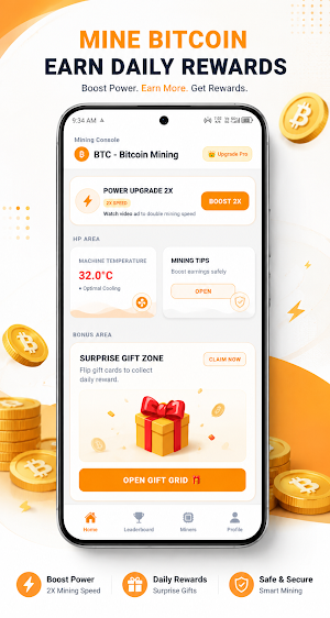 Coin Miner: Crypto BTC Mining Screenshot 2