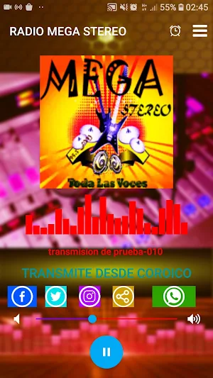 RADIO MEGA STEREO COROICO Screenshot 0