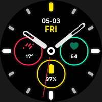 Nighty Analog 15 - watch face