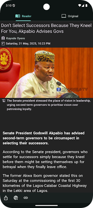 Channels TV Nigeria Live Screenshot 1