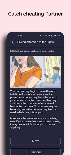How to catch a cheating spouse Screenshot 2