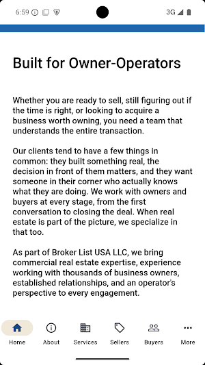 Brokerlist Screenshot 2