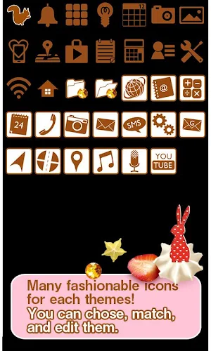 Cute Wallpaper Fruit Sundae Screenshot 3