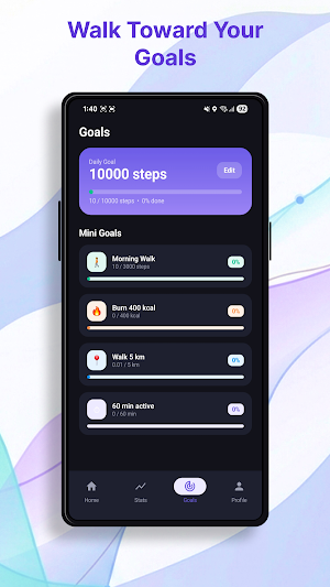 StepFit – Step Counter&Tracker Screenshot 2