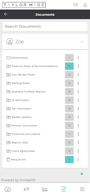TMFP Client Hub Screenshot 1