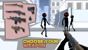 Stickman Shooter: 3D Rasstrel Screenshot 2