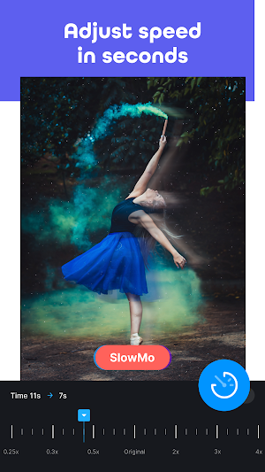 Video editor: Glitch, Slowmo Screenshot 2