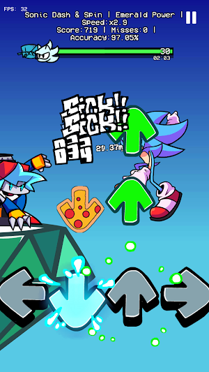 FNF Dashin Spin Music Mod Screenshot 0