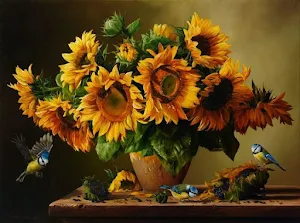 Sunflowers and still lifes Screenshot 3