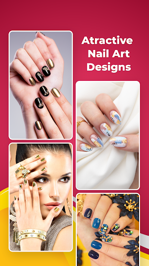 French Nail Art Designs Screenshot 2