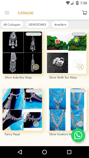 MSK Jewel Art - Gold & Silver Jewelry Manufacturer Screenshot 2