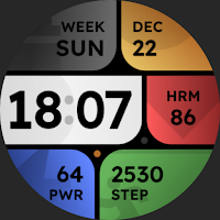 Colorful blocks: Watch Face