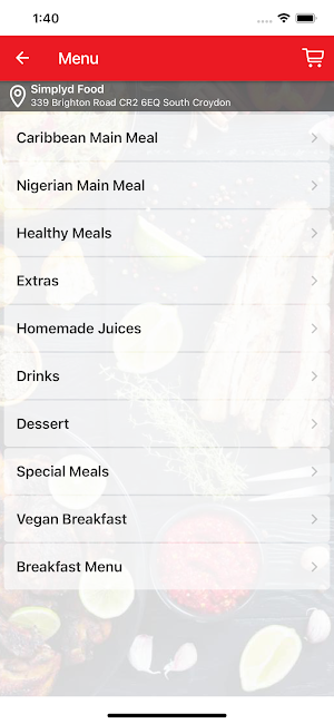 Simply D Food Screenshot 2
