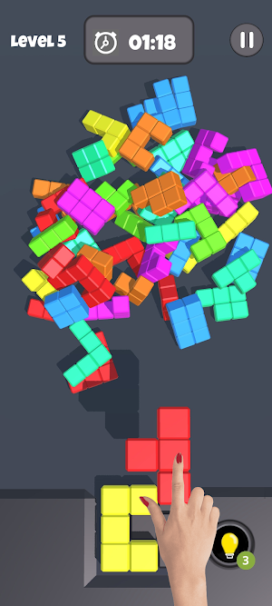 Cube Matcher 3D Screenshot 1