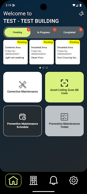 Corner's App (Admin) Screenshot 1