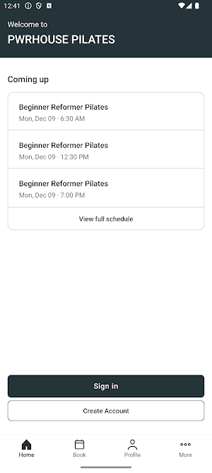 PWRHOUSE PILATES Screenshot 1