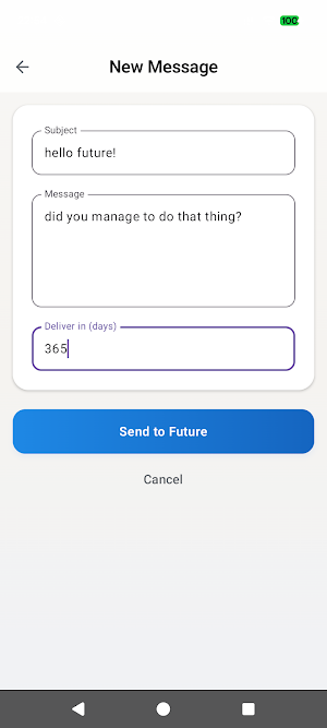 Future Inbox Screenshot 1
