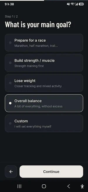 Balanced Athlete Screenshot 0