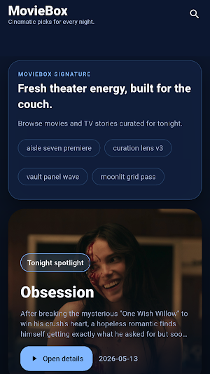 MovieBox: Movies & Dramas Screenshot 0