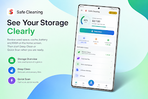 Safe Cleaning: Phone Cleaner Screenshot 0