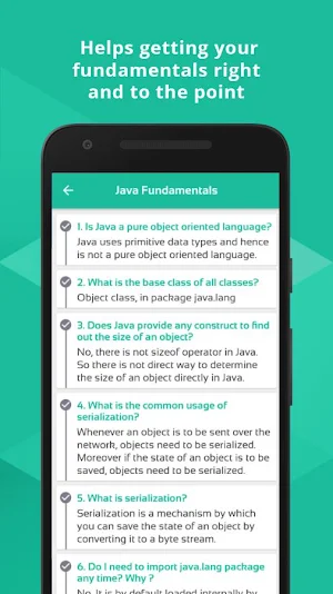 Learn JAVA - A tutorial for beginners Screenshot 2