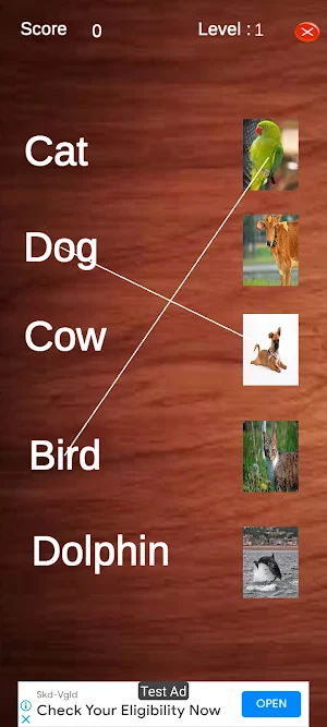 Animal Quiz Learn & Play game Screenshot 1