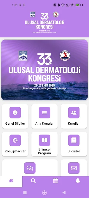 Ulusal Dermatoloji 2025 Screenshot 0
