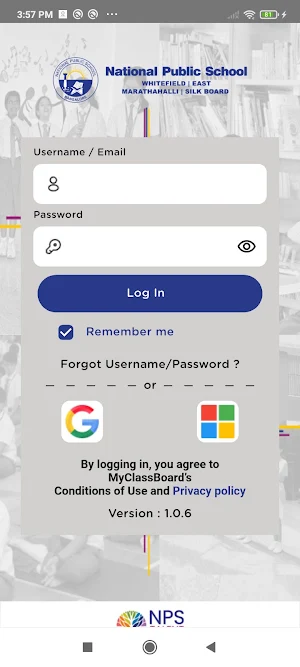 NPS Connect Screenshot 1