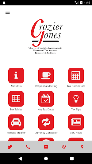 Crozier Jones Accountants Screenshot 0
