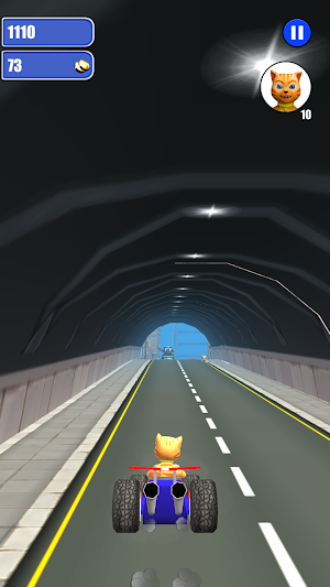 Cat Leo Run - Talking Cat Leo vs. Dog Screenshot 3