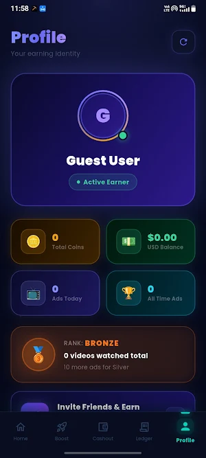 Watch Ads Earn Real Money Screenshot 3