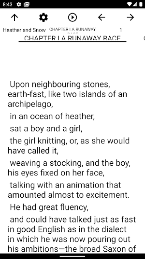 Book, Heather and Snow Screenshot 1
