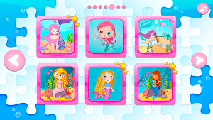 Mermaid Puzzles for Kids Screenshot 2